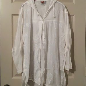 White cotton tunic